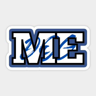 Dog in Me - Royal Blue Sticker